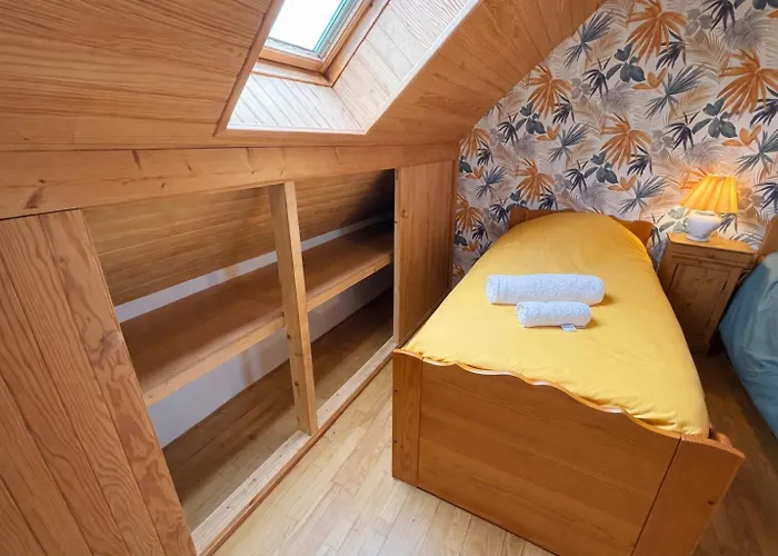 Refuge Familial Pres De La - Jardin & Parking Reville